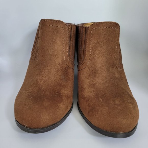 Carlos by Carlos Santana Hardyn Mules Brown Suede US Size 8M - Picture 3 of 8